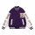 Wool Body Leather Sleeves Embroidery Logo Varsity Jacket For Men