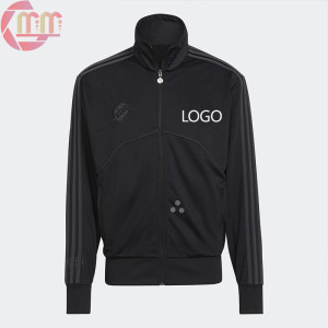 Wholesale Spring Black Sweatsuits Mens Sportwear Manufacturer-Private Label Service