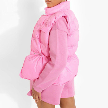 custom puffer vest jacket manufacturer winter wholesale down bubble gilet padded supplier