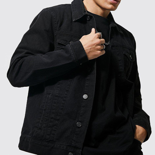 Wholesale High Quality Mens Jeans Jacket Custom Mens Denim Jackets