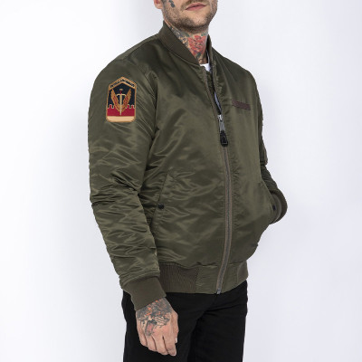 custom bomber jacket wholesale personalised factory wholesale flight coat men manufacturer supplier