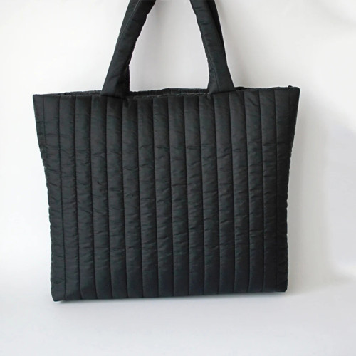 wholesale puffer bag quilted handbag supplier custom tote personalized women crossbody wholesale padded puff down factory