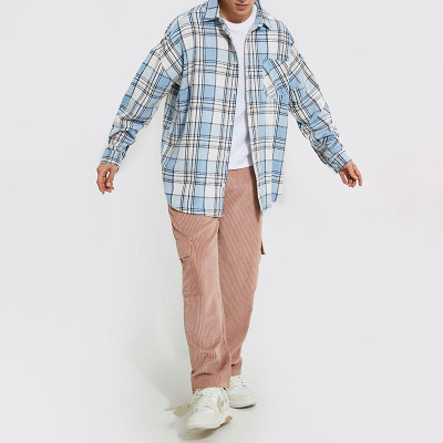 2022 custom cotton men's cargo pant  multi pockets full length Cargo Trouser