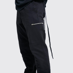 2022 Strap And Zip Cargo Trousers  Men casual pants  custom