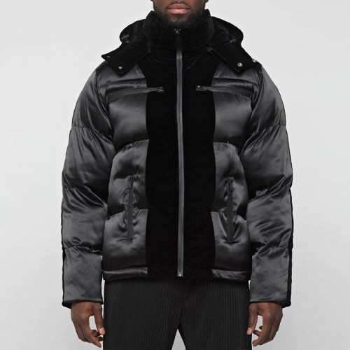 custom down jacket personalised puffer bubble winter supplier coat manufacturers