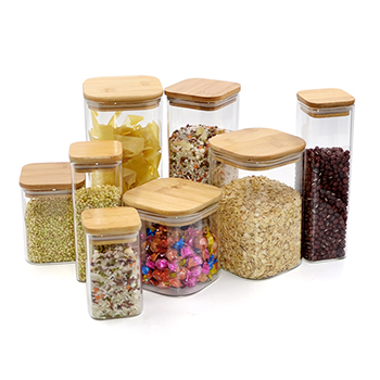 glass kitchen canisters manufacturer