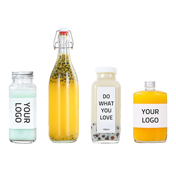 custom glass bottles for juice