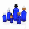 Blue Glass Bottles | Glass Essential Oil Bottles wiht Lids for Essential Oil, Cosmetic, Perfume, Tincture, Aromatherapy