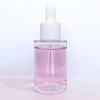 Custom 30ml Clear Cylinder Glass Dropper Bottles | Bulk Serum Essential Oil Bottles with Dropper