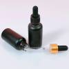 Matte Black Empty Essential Oil Glass Dropper Bottles 1 oz | Custom Tincture Bottles with Dropper