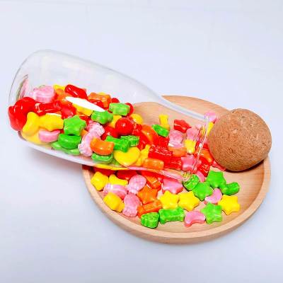 Custom Borosilicate Glass Milk Container | Glass Storage Bottles with Round Cork Lid for Cookies, Candy