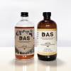 Custom Glass Juice Bottles with Poly Cone Caps | Clear Boston Round Glass Bottles Wholesale with Lids