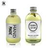 Wholesale Round Glass Juice Bottles with Aluminum Cap | Glass Beverage Bottle with Screw Lid for Coffee Drinks