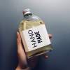 Wholesale Flat Flask Glass Juice Bottles with Aluminum Cap | Clear Glass Beverage Bottles for Lemon Tea