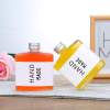 Wholesale Flat Shoulder Glass Juice Bottles | 100ml,200ml,250ml Beverage Coffee Bottles with Aluminum Caps