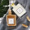 Wholesale Crooked Mouth Square Glass Juice Bottles | Glass Beverage Bottles with Cork for Drinking Milk Water