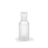 Custom Mini Glass Liquor Bottles | Miniature Frosted Glass Alcohol Bottles Bulk 30ml with Screw Lids