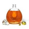 Custom Clear Glass Liquor Bottles | Glass Spirit Bottles | Brandy Bottles 750ml with Stopper