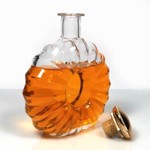 Glass Liquor Whiskey Bottles | Custom Glass Alcohol Bottles 700ml for Spirit, Brandy, Rum, Vodka