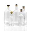 زجاجات خمور من الزجاج الشفاف من اسكندنافية مخصصة 375 مل 750 مل | زجاجات ويسكي زجاجية لرم ، فودكا