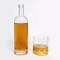 Custom Glass Spirit Bottles 500ml | Glass Liquor Whisky Bottles with Bar Top Corks