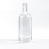 Custom Glass Liquor Bottles 700 ml | Lunar Whiskey Spirit Bottles with Bar Top Synthetic Corks