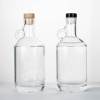Bouteilles d'alcool Moonshine Spirits en verre personnalisées | Carafes Moonshine en verre transparent 750 ml Bar Top