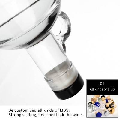 Custom Glass Moonshine Spirits Liquor Bottles | Clear Glass Moonshine Jugs 750 ml Bar Top