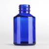 Custom Blue Glass Dropper Bottles | Skincare Hair Oil Serum Bottles for Essential Oil, Beard Oil
