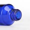 Custom Blue Glass Dropper Bottles | Skincare Hair Oil Serum Bottles for Essential Oil, Beard Oil