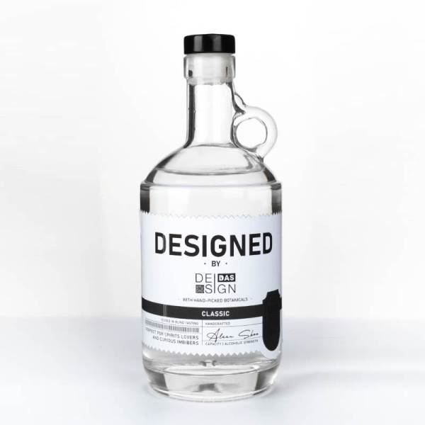 Botellas de licor de bebidas alcohólicas Moonshine de vidrio personalizadas | Jarras de cristal transparente Moonshine 750 ml Bar Top