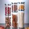 Custom Glass Kitchen Food Storage Jars | Glass Pantry Storage Containers with Stainless Steel Lids
