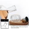 Bouteilles d'alcool en verre personnalisées | Bouteilles de vodka de distillerie pour whisky, gin, brandy, rhum