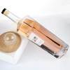 Botellas de destilería de alcohol de vidrio cuadradas personalizadas con corcho | Botellas de licor de whisky de vidrio para la venta