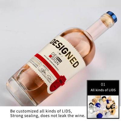 Custom Glass Whiskey Bourbon Bottles | 750 ml Glass Spirit Liquor Bottles for Sale