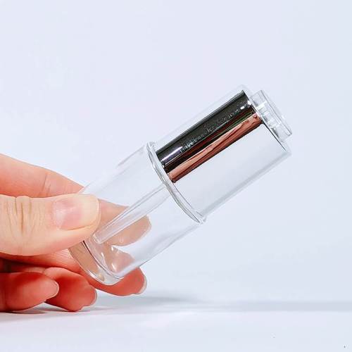 Wholesale Glass Pipette Dropper Bottles 20ml | Clear Essemtial Oil Bottles with Rotary Auto Push Botton Dropper
