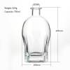 Custom Glass Whiskey Bourbon Bottles | 750 ml Glass Spirit Liquor Bottles for Sale