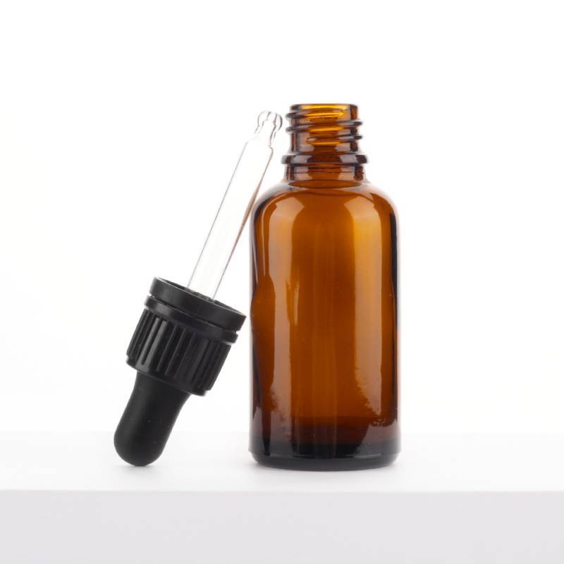 صبغة العنبر الزجاجية زجاجات قطارة العلاج بالجملة مع قطارة العبث الواضح ...