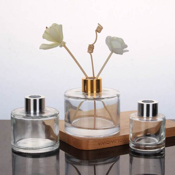 Custom Round Glass Reed Diffuser Bottles for Fragrance, Reed Diffuser, Aromatherapy, Perfumes