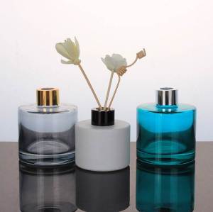Custom Round Glass Reed Diffuser Bottles for Fragrance, Reed Diffuser, Aromatherapy, Perfumes