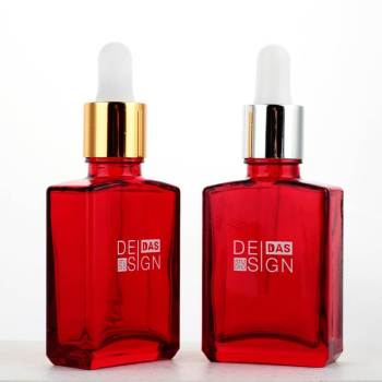 Essential Oil Dropper Bottles 30ml Wholesale | Square Tincture E juice Bottles