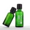Green Glass Aromatherapy Tincture Bottles Wholesale | Skincare Bottles with Child Resistant Screw Lids