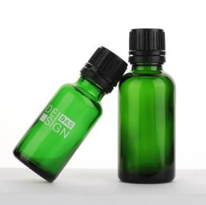 Tincture Aromatherapy Bottles Wholesale | Euro Glass Essential Oil Bottles with Tamper Evident Lids