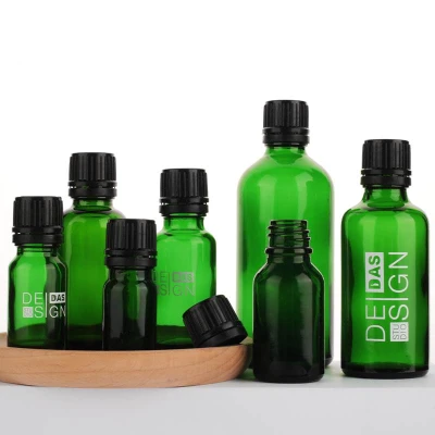 Vente en gros de bouteilles d'aromathérapie de teinture | Bouteilles d'huiles essentielles en verre Euro avec couvercles inviolables