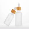 Custom Euro Frosted Glass Dropper Bottles for Essential Oils | Serum Pipette Oil Bottles