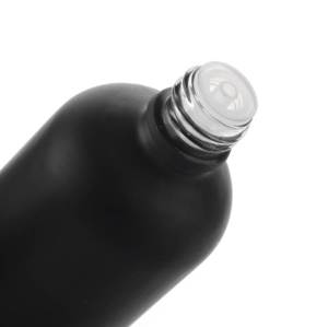 Euro Matte Black Glass Essential Oil Bottles Wholesale | 5ml 10ml 15ml 20ml 30ml 50ml 100ml