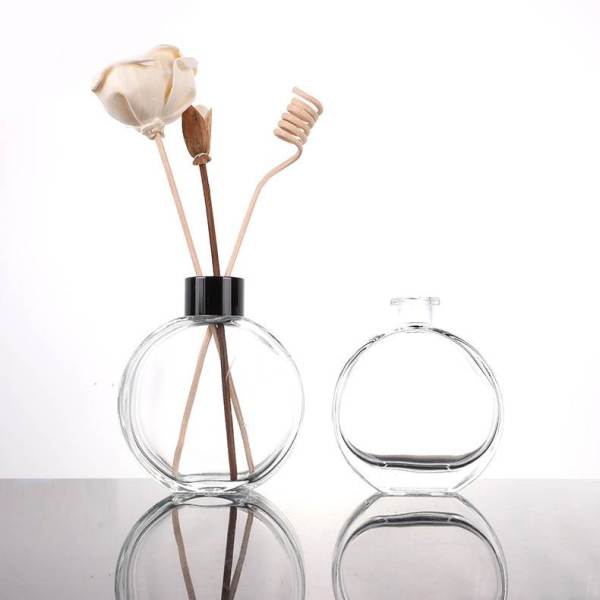 Custom Clear Glass Reed Diffuser Bottles 100ml 150ml for Reed Diffuser with Reed