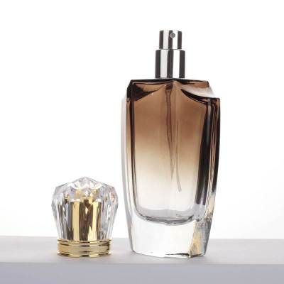 Botellas de spray de perfume de fragancia de vidrio personalizadas 55ml | Degradado de color