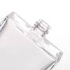 Custom Refillable Glass Perfume Oil Bottles 100ml with Fine Mist Sprayer Pump | Clear | Square