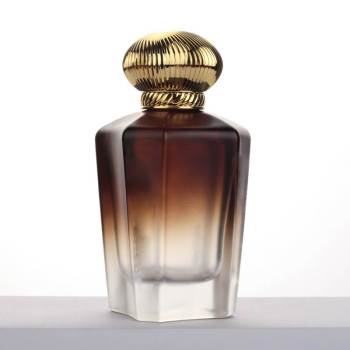 Custom Beautiful Glass Refillable Perfume Fragrance Bottles 100ml | Coated Gradient Color